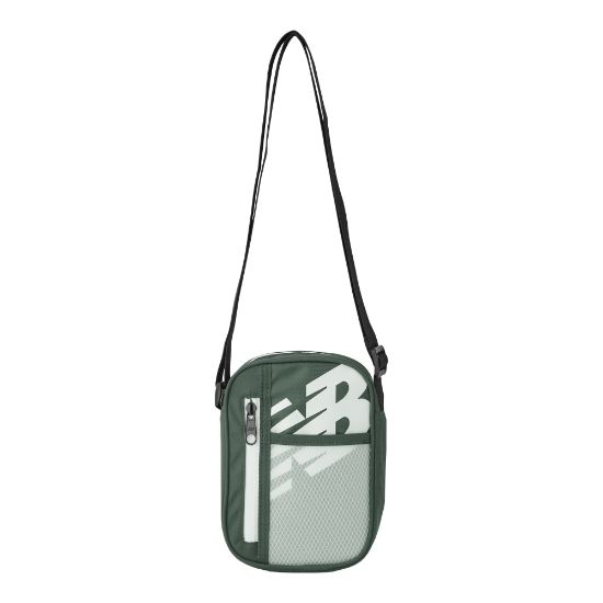 Picture of New Balance Core Performance Shoulder Bag, 5-15/16inH x 5-15/16inW x 2-7/16inD, Green