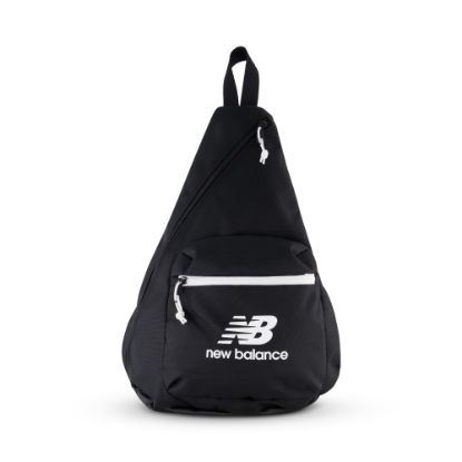 Picture of New Balance Athletics Large Sling Bag, 17-3/4inH x 12-1/4inW x 5-1/2inD, Black