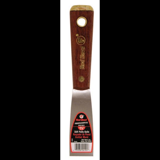 Picture of Red Devil 4100 Pro Series Putty Knife, 1-1/4in Width, Stiff