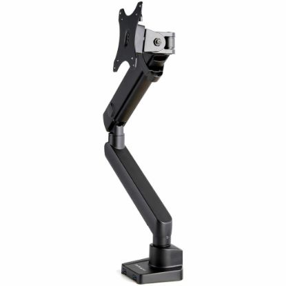 Picture of StarTech.com Desk Mount Monitor Arm with 2x USB 3.0 ports - Slim Full Motion Single Monitor VESA Mount up to 34in Display - C-Clamp/Grommet