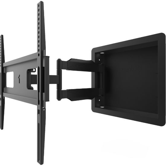 Picture of Kanto R300 Wall Mount for TV - Black - 1 Display(s) Supported - 55in Screen Support - 80 lb Load Capacity - 400 x 400, 100 x 100 - 1