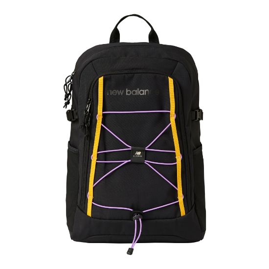 Picture of New Balance Terrain Bungee Backpack With 14in Laptop Pocket, Black