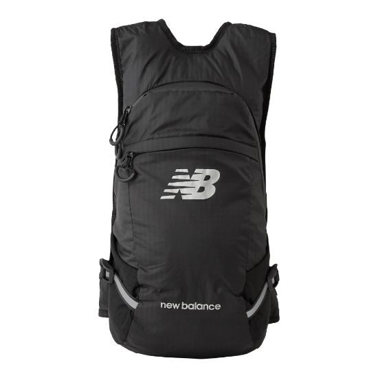 Picture of New Balance Running 15L Backpack, 17-1/2inH x 9-1/4inW x 5-1/8inD, Black