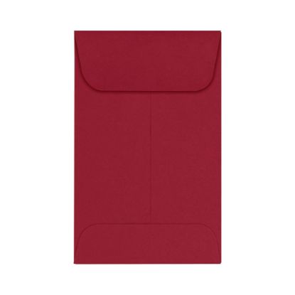 Picture of LUX Coin Envelopes, #1, Gummed Seal, Garnet, Pack Of 50