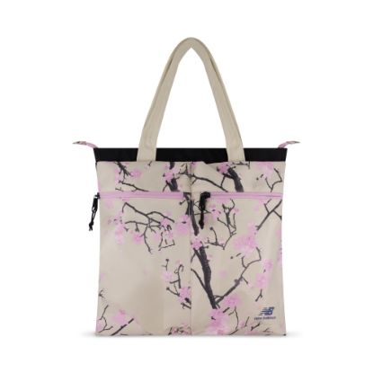 Picture of New Balance Dual-Pocket Tote Bag, 16-15/16in x 16-15/16in, Lilac