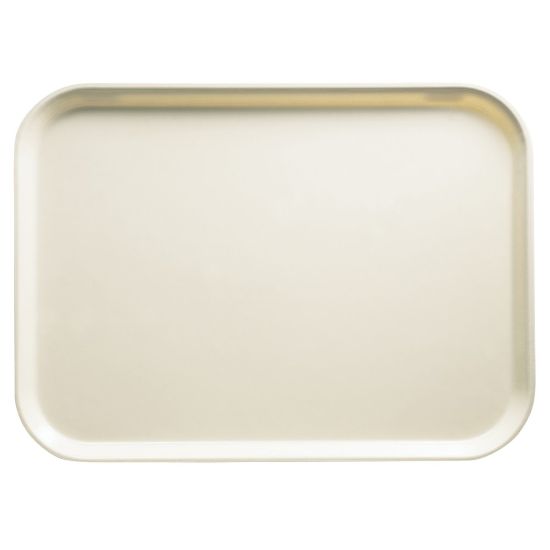 Picture of Cambro Camtray Rectangular Serving Trays, 15in x 20-1/4in, Cottage White, Pack Of 12 Trays