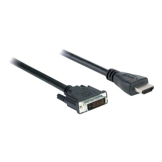 Picture of V7 - Adapter cable - DVI-D male to HDMI male - 6.6 ft - black