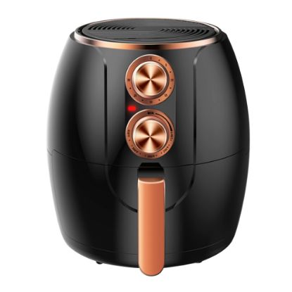 Picture of Brentwood 3.2 Qt Electric Air Fryer With Timer And Temp Control, Black/Bronze