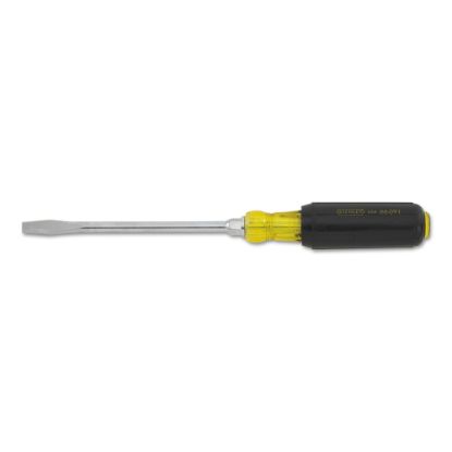 Picture of Vinyl Grip Standard Tip Screwdrivers, 5/16 in, 10 5/16 in Long, Rounded Blade