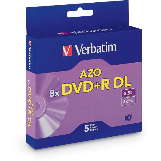 Picture of Verbatim - 5-Pack 8x DVD+R DL Disc Spindle