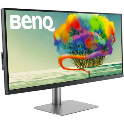 Picture of BenQ Designer 34in Class LCD Monitor - 21:9 - Dark Gray - 34in Viewable - In-plane Switching (IPS) Technology - LED Backlight - 3440 x 1440 - 1.07 Million Colors - 400 Nit - 5 ms - GTG Refresh Rate - Speakers - HDMI - DisplayPort