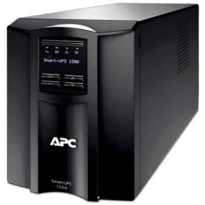 Picture of APC by Schneider Electric Smart-UPS 1500VA LCD 100V - Tower - 4 Hour Recharge - 100 V AC Input - 100 V AC Output - Sine Wave - Serial Port - USB - 8 x NEMA 5-15R - 8 x Battery/Surge Outlet