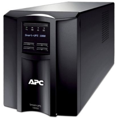 Picture of APC by Schneider Electric Smart-UPS 1000VA LCD 100V - Tower - 4 Hour Recharge - 100 V AC Input - 100 V AC Output - Sine Wave - Serial Port - USB - 8 x NEMA 5-15R - 8 x Battery/Surge Outlet