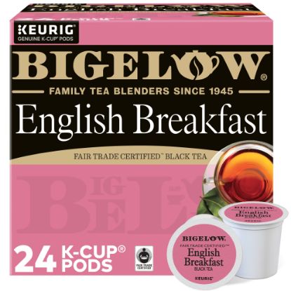 Picture of Bigelow English Breakfast Tea Single-Serve K-Cups, Box Of 24