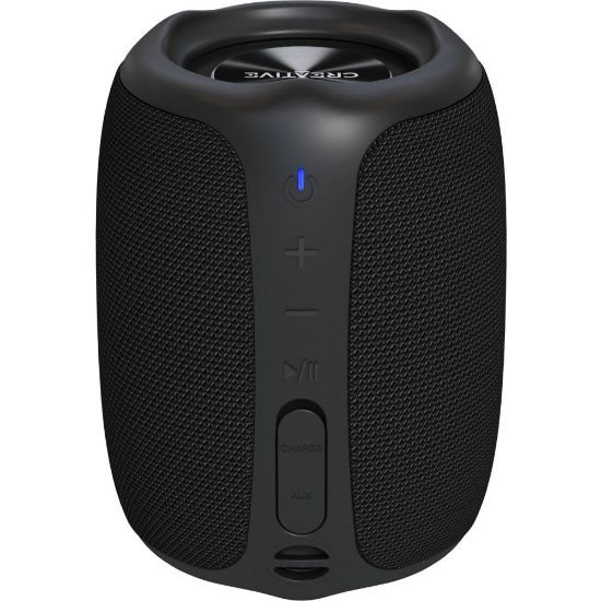 Picture of Creative MUVO Play Portable Bluetooth Smart Speaker - Siri, Google Assistant Supported - Black - 70 Hz to 20 kHz - Battery Rechargeable