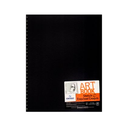 Picture of Canson Field Sketchbook, 11in x 14in, 80 Sheets, Black