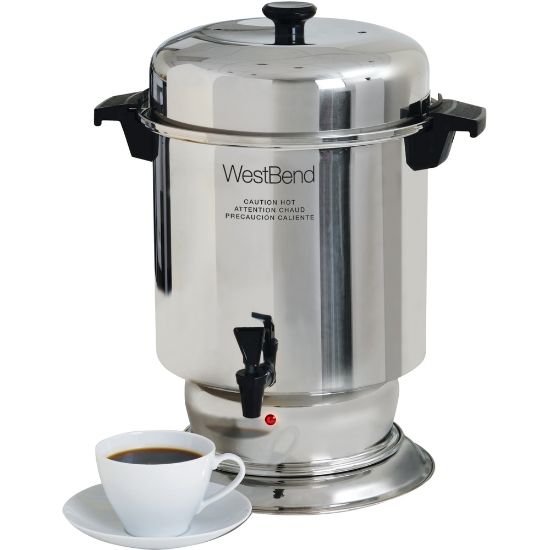 Picture of West Bend 55-Cup Commercial Coffee Urn, Silver