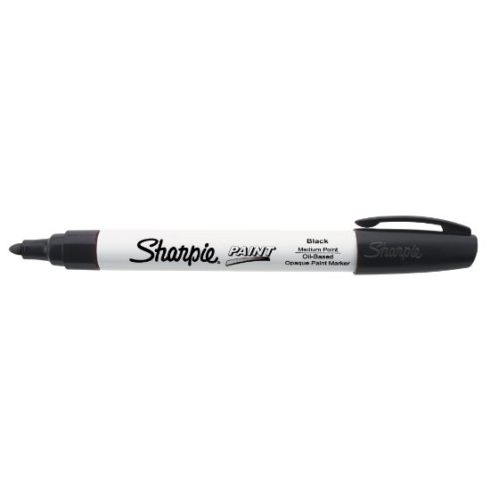 Picture of Sharpie Paint Marker, Bullet Point, Black