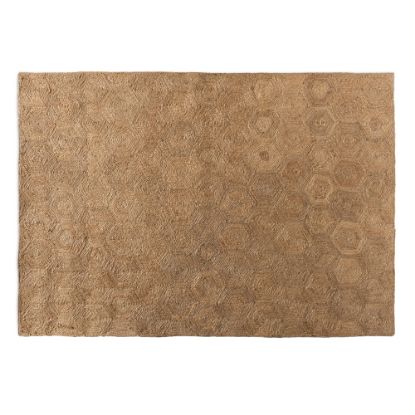 Picture of Baxton Studio Addison Handwoven Hemp Area Rug, 5-1/4ft x 7-1/2ft, Natural