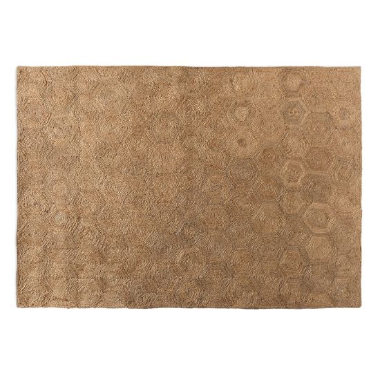 Picture of Baxton Studio Addison Handwoven Hemp Area Rug, 5-1/4ft x 7-1/2ft, Natural