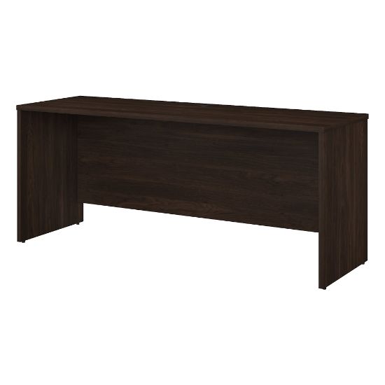 Picture of Bush Business Furniture Office 500 72inW Credenza Computer Desk, Black Walnut, Standard Delivery