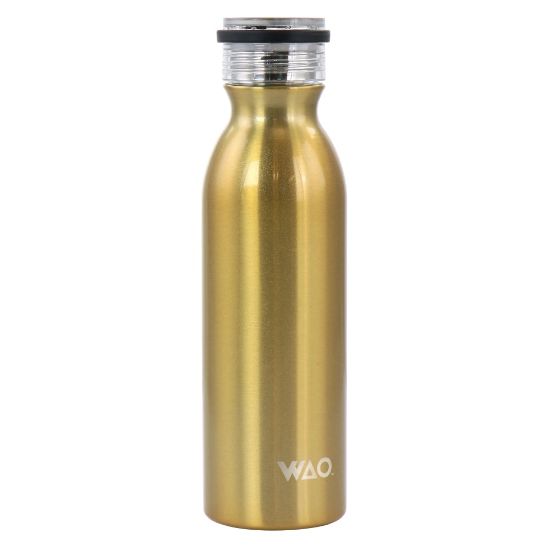 Picture of WAO Insulated Thermal Bottle, 20 Oz, Dark Gold