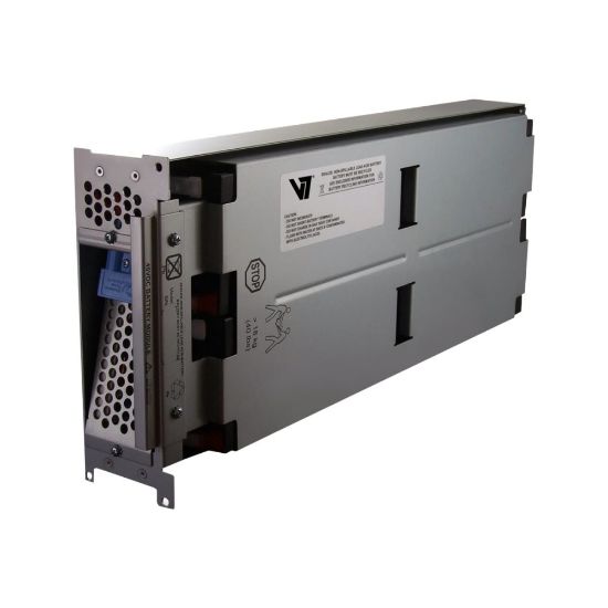 Picture of V7 RBC43-V7 - UPS battery - 1 x battery - lead acid - for P/N: SMT2200R2I-AR, SMT2200RM2UC, SMT3000R2I-AR, SMT3000RM2UC, SMT3000RMI2UC