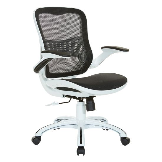 Picture of Office Star Riley Ergonomic Mesh Mid-Back Office Chair, Black