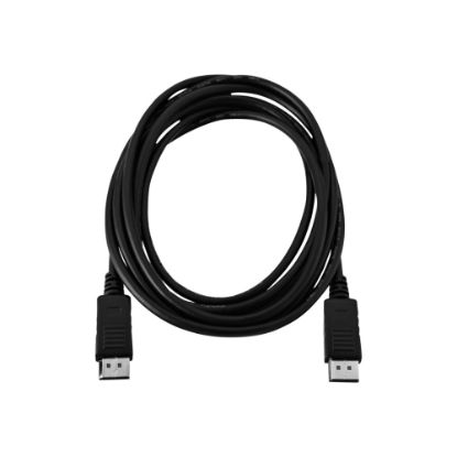 Picture of V7 - DisplayPort cable - DisplayPort (M) to DisplayPort (M) - DisplayPort 1.3 - 6 ft - black