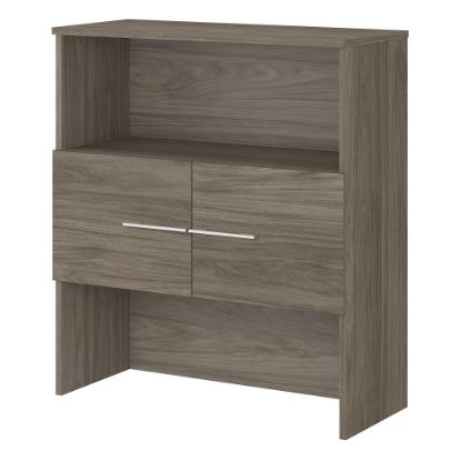 Picture of Bush Business Furniture Office 500 41inH Bookcase Hutch, Modern Hickory, Standard Delivery