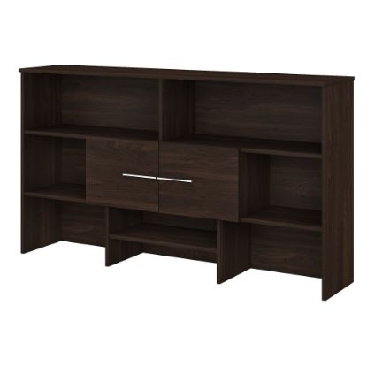 Picture of Bush Business Furniture Office 500 72inW Desk Hutch, Black Walnut, Standard Delivery