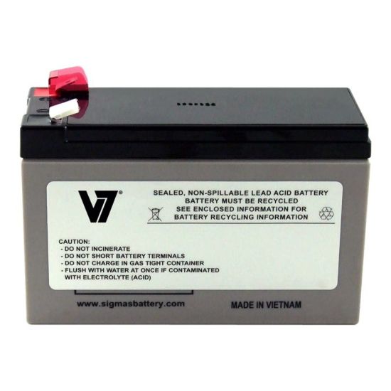 Picture of V7 RBC17-V7 - UPS battery - 1 x battery - lead acid - for P/N: BE850G2, BE850G2-CP, BE850G2-FR, BE850G2-IT, BE850G2-SP, BVN900M1, BVN950M2