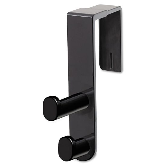 Picture of Safco Coat Hook, 7 3/4inH x 1 3/4inW x 6 1/2inD, Black