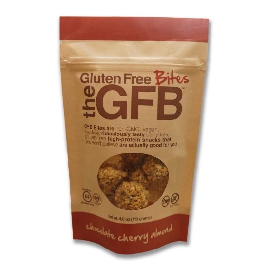 Picture of GFB The Gluten Free Bites, Chocolate Cherry Almond, 4 Oz, Pack Of 12