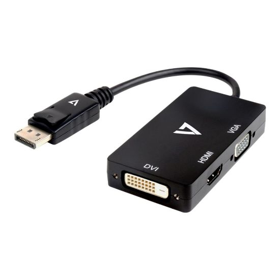 Picture of V7 DisplayPort Adapter To VGA / HDMI / DVI Adapter