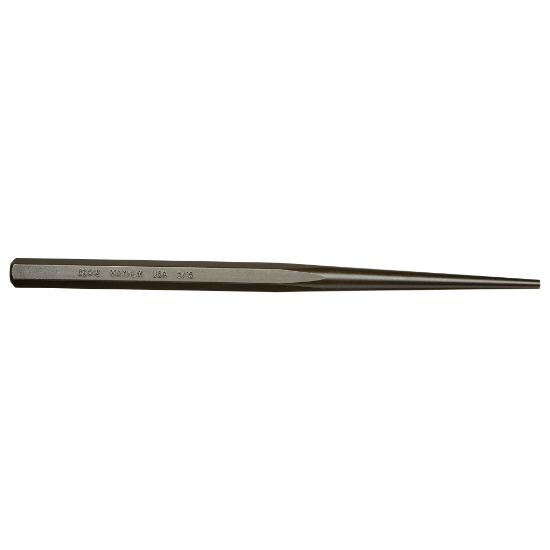 Picture of Line-Up Punch - Full Finish, 10 in, 3/16 in Tip, Alloy Steel