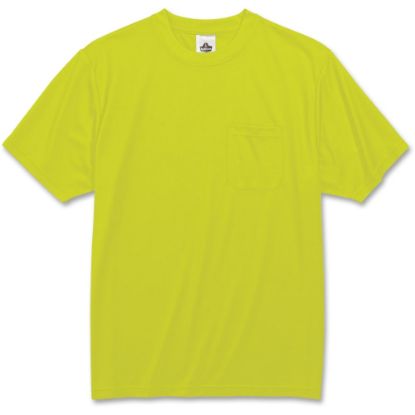 Picture of Ergodyne GloWear 8089 Non-Certified T-Shirt, Medium, Lime