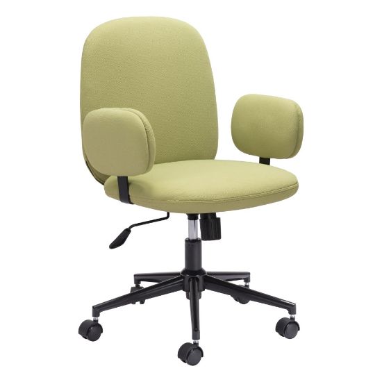 Picture of Zuo Modern Lionel Ergonomic High-Back Office Chair, Olive Green/Black