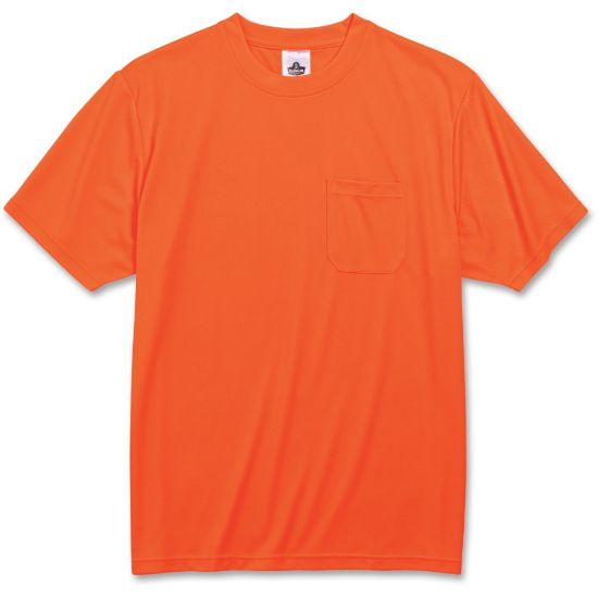 Picture of Ergodyne GloWear 8089 Non-Certified T-Shirt, Medium, Orange