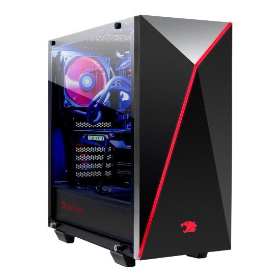 Picture of iBuyPower OD 8430i Desktop PC, 8th Gen Intel Core i7, 16GB Memory, 2TB Hard Drive/120GB Solid State Drive, Windows 10 Home, GeForce GTX 1070