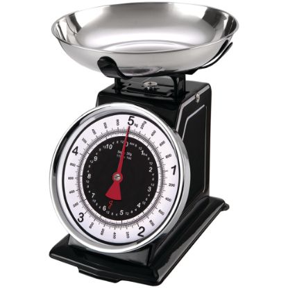 Picture of Starfrit Mechanical Kitchen Scale with Bowl - 11 lb / 5 kg Maximum Weight Capacity