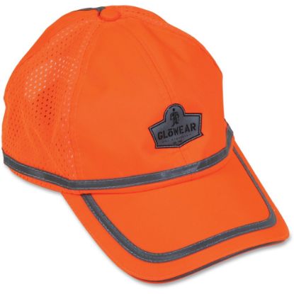 Picture of Ergodyne GloWear 8930 Class 2 Hi-Vis Baseball Cap, Orange