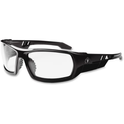 Picture of Ergodyne Skullerz Safety Glasses, Odin, Black Frame, Clear Lens