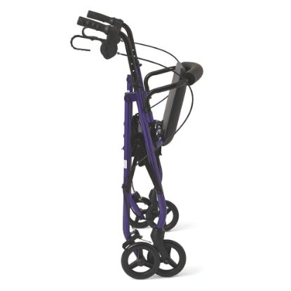 Picture of Medline Guardian Basic Rollator, 6in Wheels, Purple