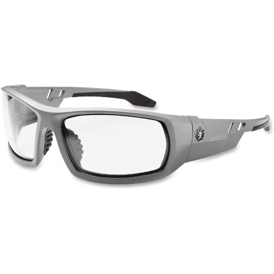 Picture of Ergodyne Skullerz ODIN Clear Lens Matte Gray Safety Glasses