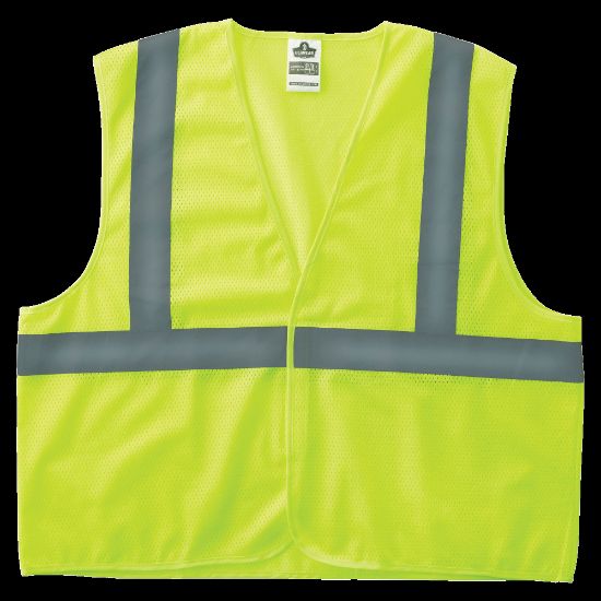 Picture of GloWear 8205HL S/M Lime Type R Class 2 Super Econo Mesh Vest