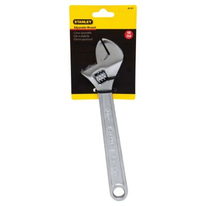 Picture of Stanley Tools Adjustable Wrench, 10in Tool Length