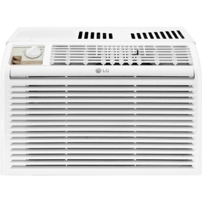 Picture of LG 5,000 BTU Window Air Conditioner, 115V - Cooler - 1465.36 W Cooling Capacity - 150 Sq. ft. Coverage - Washable - White