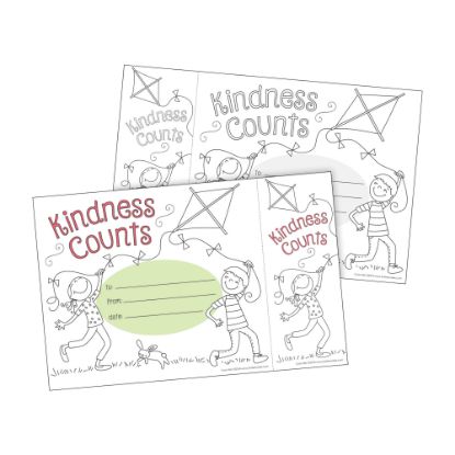 Picture of Barker Creek Color Me! Awards And Bookmarks Set, Kindness Counts