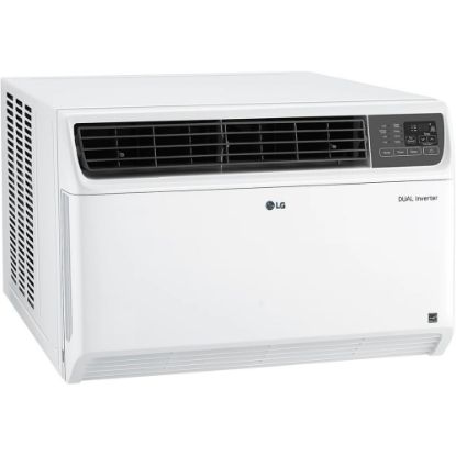 Picture of LG LW1817IVSM Window Air Conditioner - Cooler - 5275.28 W Cooling Capacity - 1000 Sq. ft. Coverage - Washable - Smart Connect - Remote Control - Energy Star - Digital Inverter Motor - White